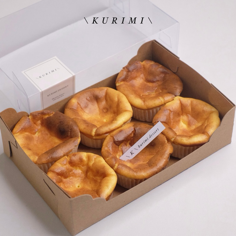 [Whispers] Mini Burnt Cheese Cake KURIMI DESSERT