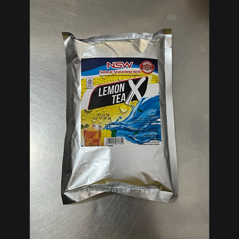 

400g NSW bubuk minuman rasa lemon tea