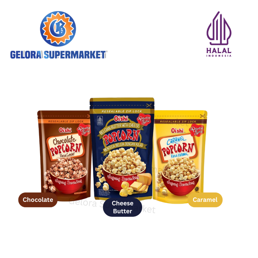 

Oishi Popcorn 100 Gr - Gelora Supermarket