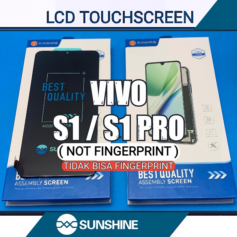 LCD TOUCHSCREEN VIVO S1 / S1 PRO SUNSHINE (FINGER PRINT TIDAK BISA )
