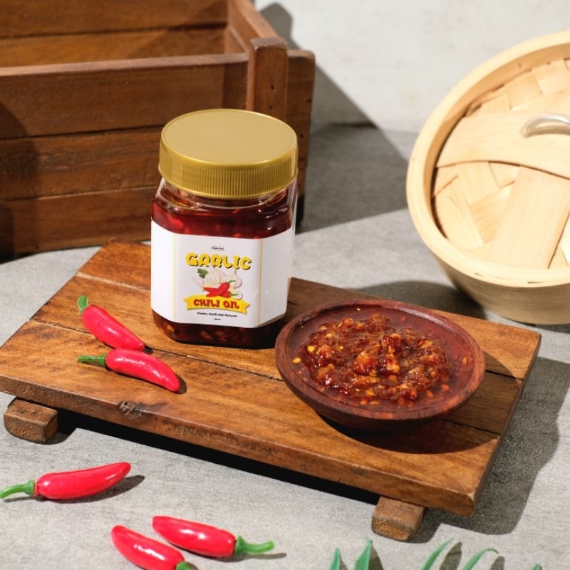 

(HALAL MUI) Premium Garlic Chili Oil by Dapurmamima