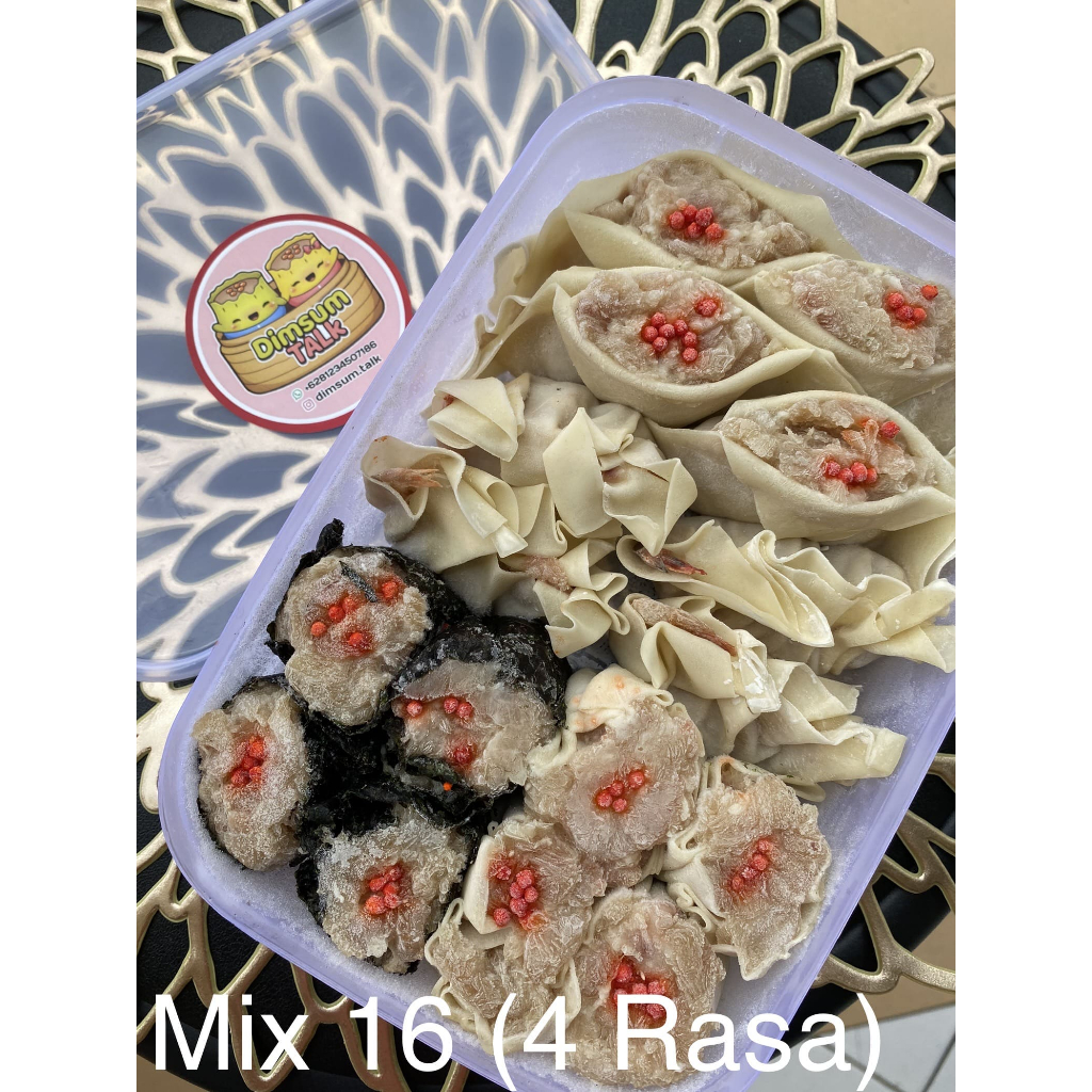 

Mix 16 (Ayam, Rumput Laut, Udang, Kepiting