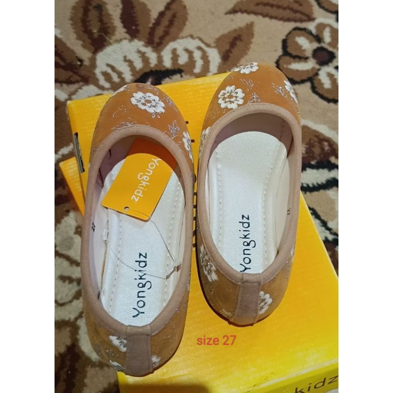 sepatu anak perempuan flatshoes yongkidz
