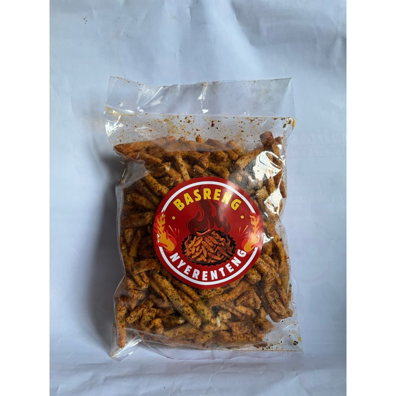 

Basreng pedas mantap daun jeruk