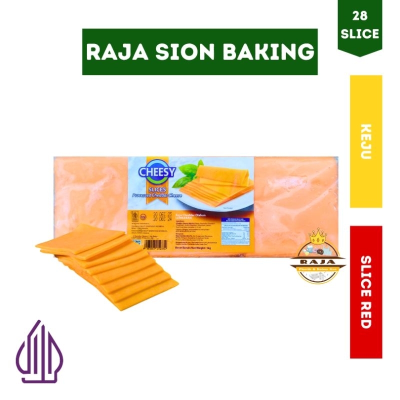 

Keju Cheesy Red Cheddar Slice 28's ( REPACK ) - Instant & Sameday Only