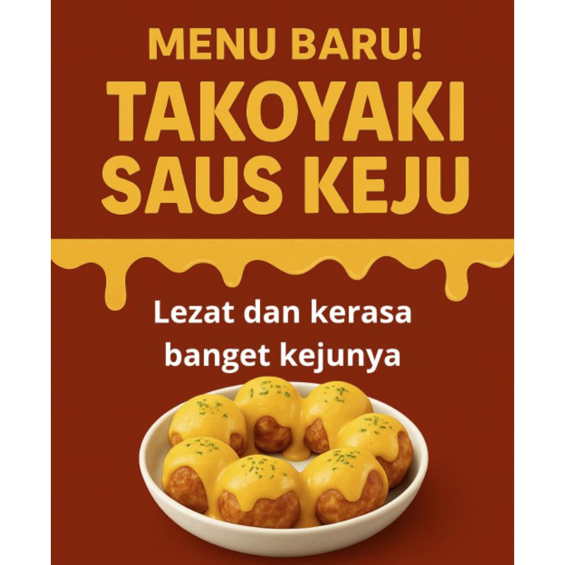 

Takoyaki 8 ball saos Keju
