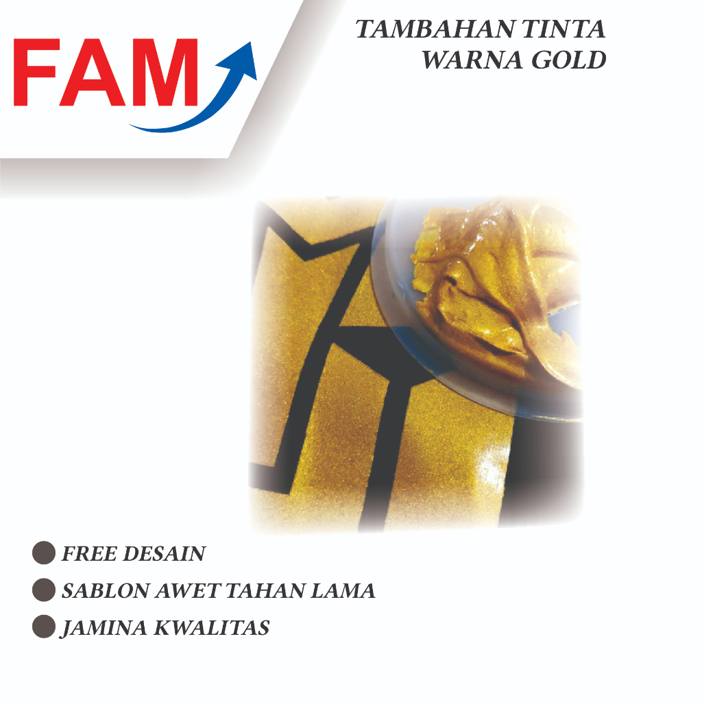 

Tambahan Tinta Gold