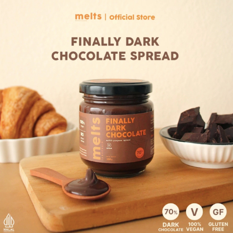 

Melts Finally Dark Chocolate Spread / Dark Chocolate