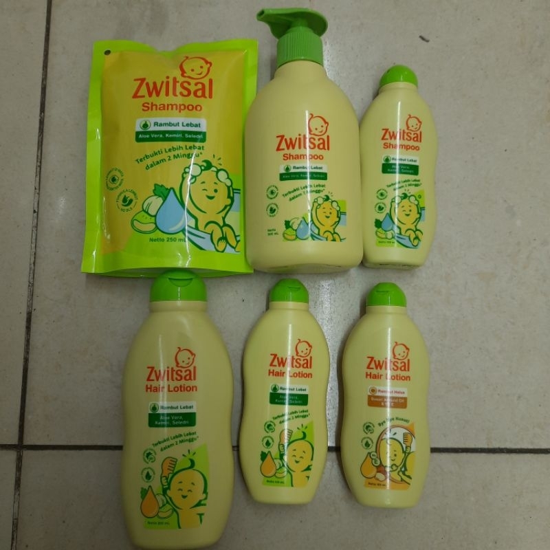 [ BABY HAIR CARE ] Zwitsal Shampoo Aloevera Kemiri dan Seledri Reff 250ml, Botol 100, Botol Pump 300