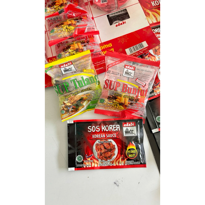 

adabi bumbu sop buntut /sop tulang /saus korean