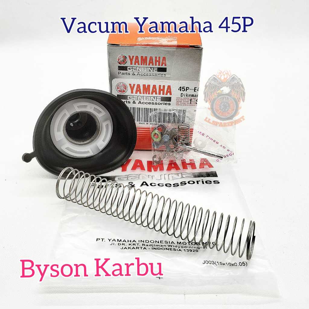 Vacum Vakum Yamaha 45P Asli Original Byson Karbu Karet Fakum Facum Karburator Ori YGP