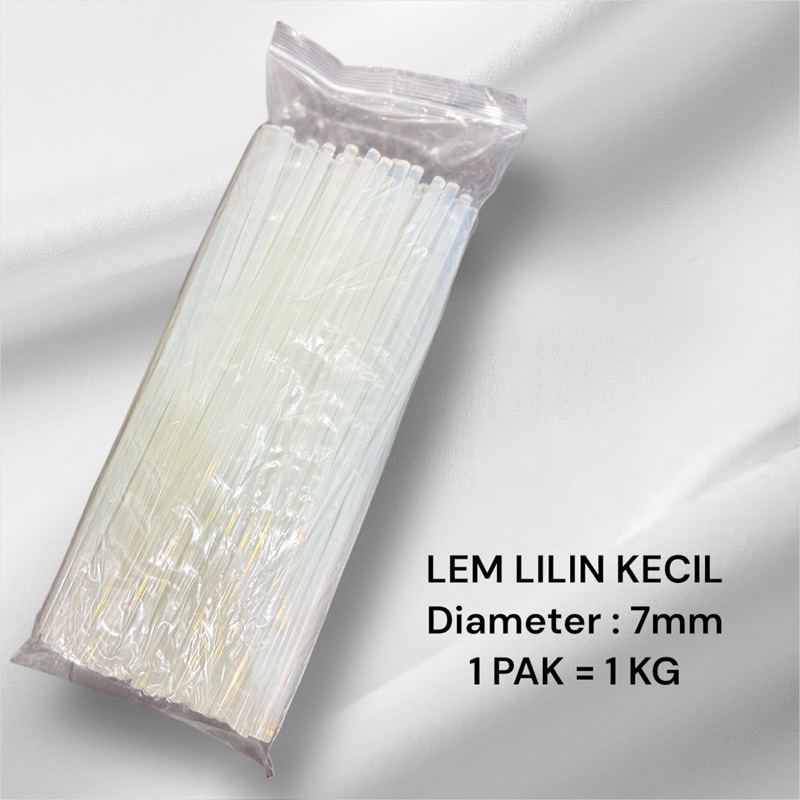 

Lem Lilin Kecil Isi Tembak | Glue Gun Refill | Lem Bakar 1 Pak = 1 Kg
