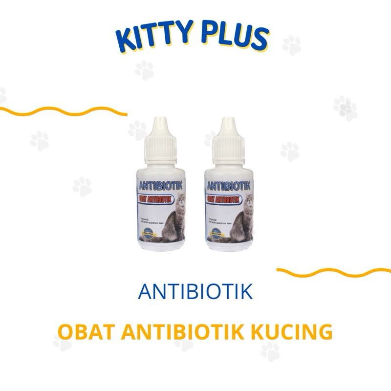 ANTIBIOTIK - Antibiotik Vitamin Kucing KITTY PLUS