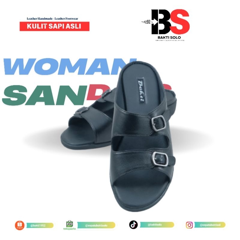 BAKTI SOLO - SANDAL KULIT WANITA MURAH DAN BERKUALITAS