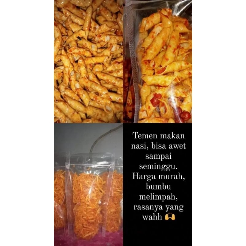 

kentang Mustofa dan kacang pedas manis