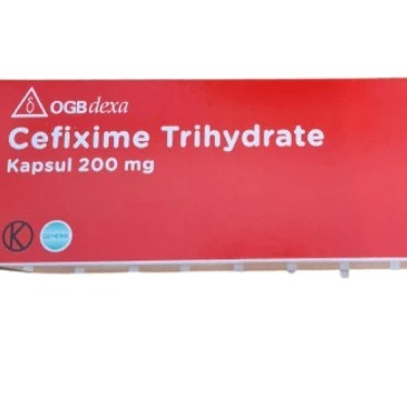 CEFIXIME 200MG BOX 100 TABLET