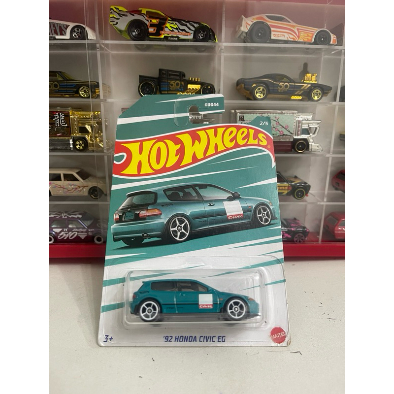 hotwheels honda civic eg hijau estilo