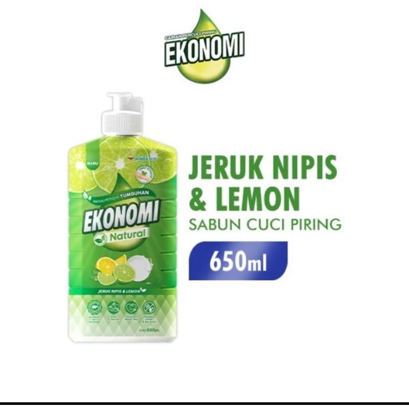 Ekonomi sabun cuci piring/jeruk nipis/botol