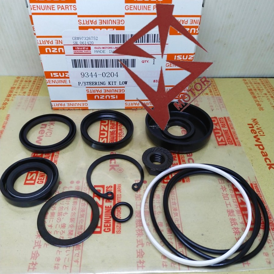 SEAL KIT POWER STEERING/SEAL RACK STEERING BAWAH PANTHER 2300CC