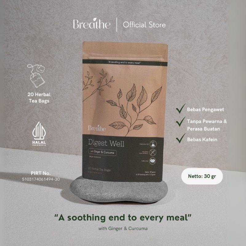 

BREATHE | Digest Well | Teh Herbal