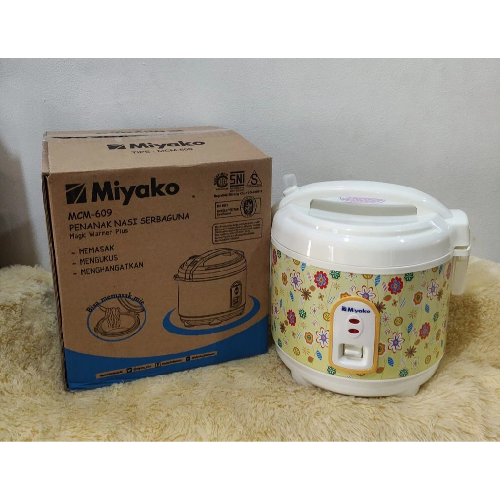 MAGIC COM MIYAKO MCM609 rice cooker miyako kecil penanak nasi miyako kecil pemanas miyako kecil