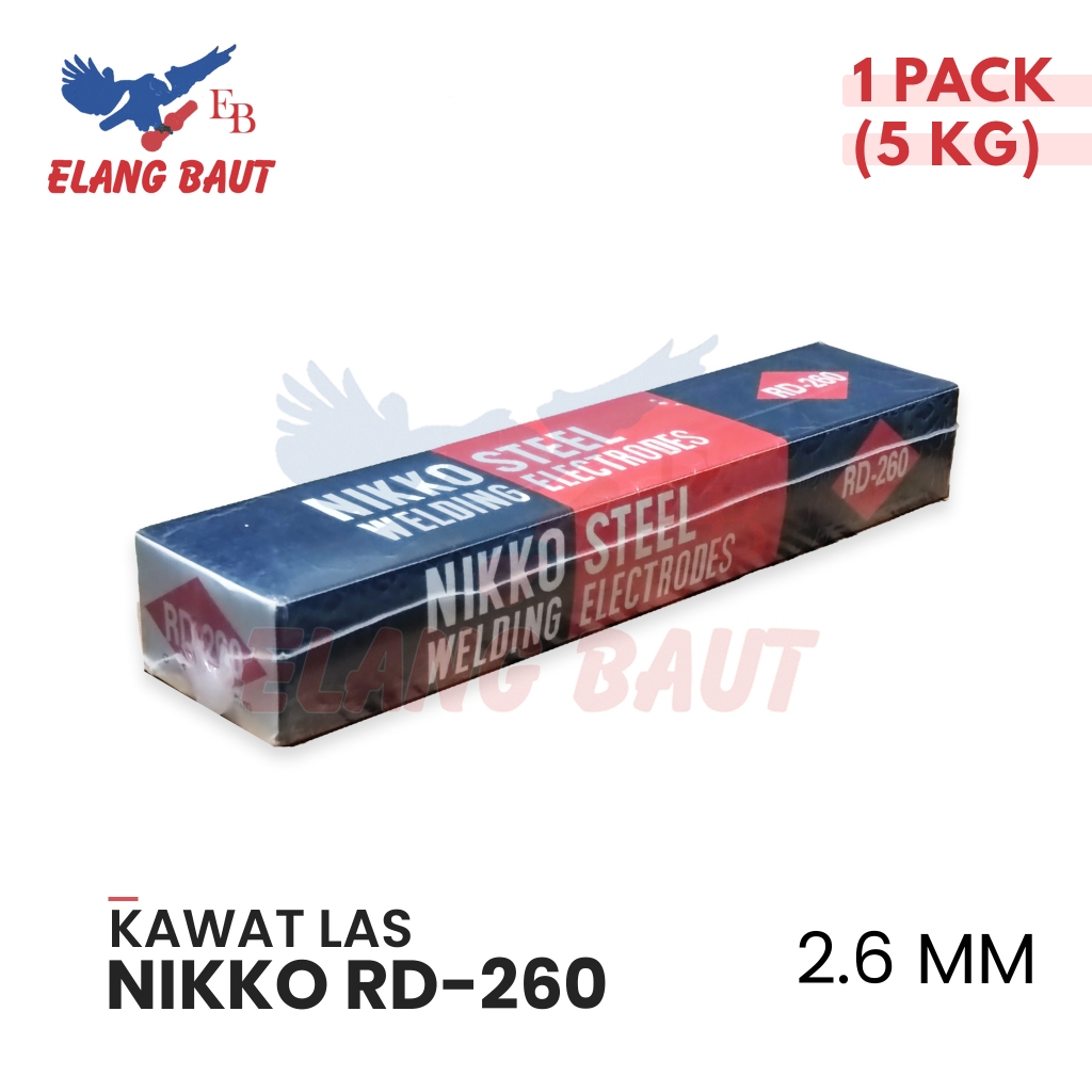 Kawat Las NIKKO RD-260 2.6MM / Welding Electrode RD 260 5KG