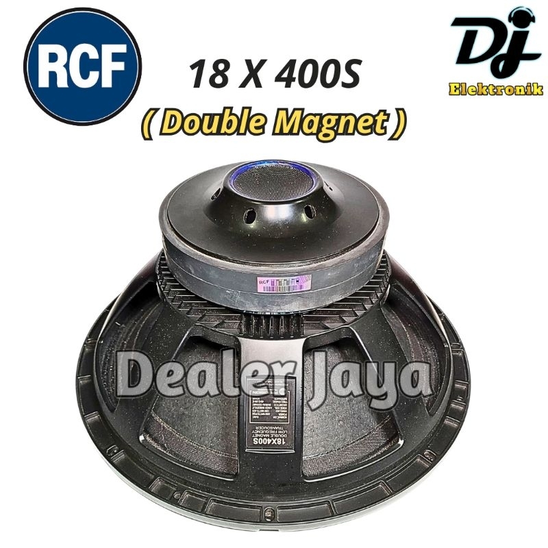 Speaker Komponen RCF 18 X 400 S / 18X 400S / 18X400 S / 18X400S - 18 inch (Double Magnet)
