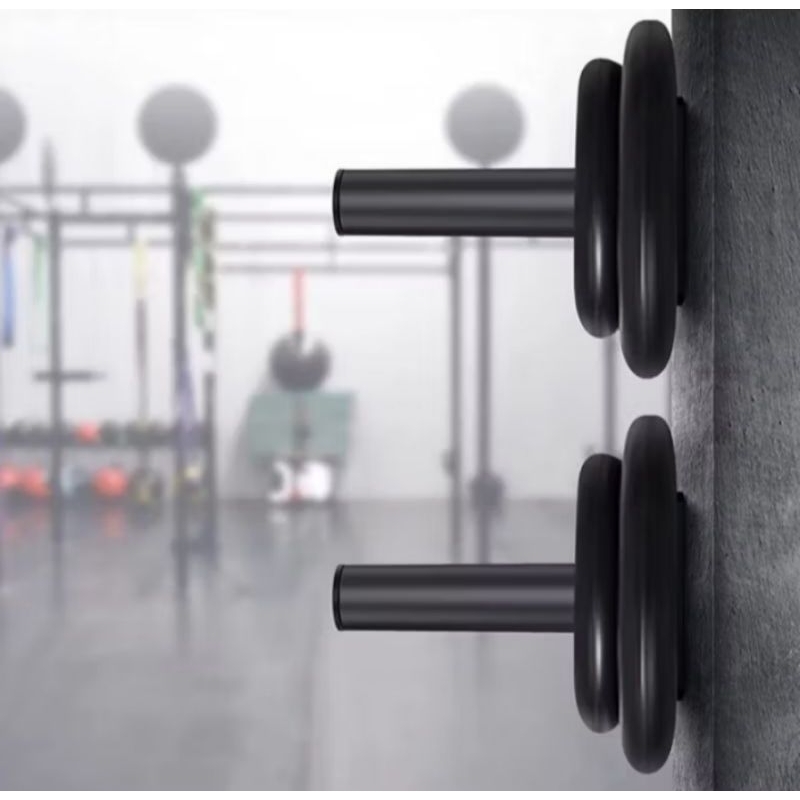 alat fitness rak barbel dinding gantung gantung pelat barbel