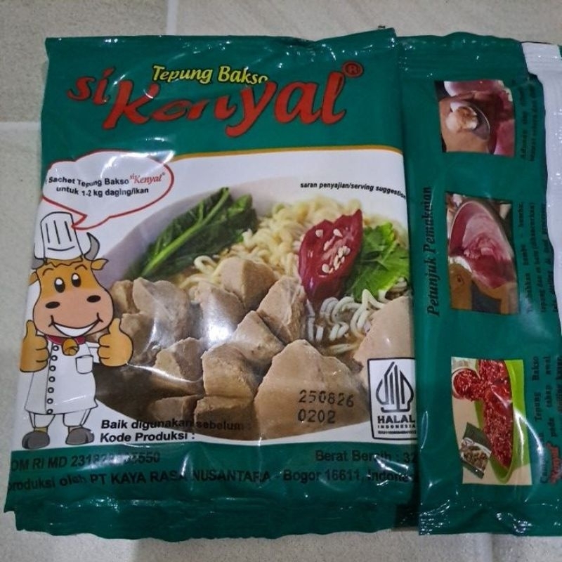 

Tepung Bakso Si kenyal 32gr