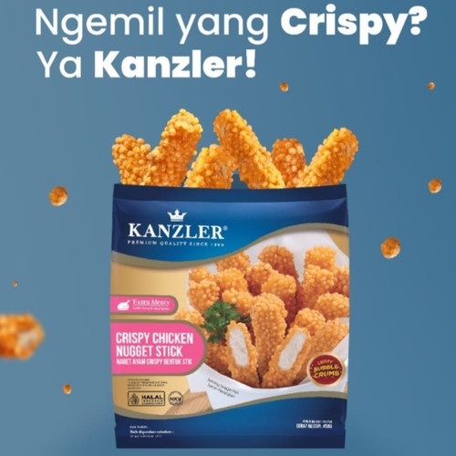 

KANZLER CRISPY CHICKEN STICK 250GR STIK AYAM KRISPI HALAL