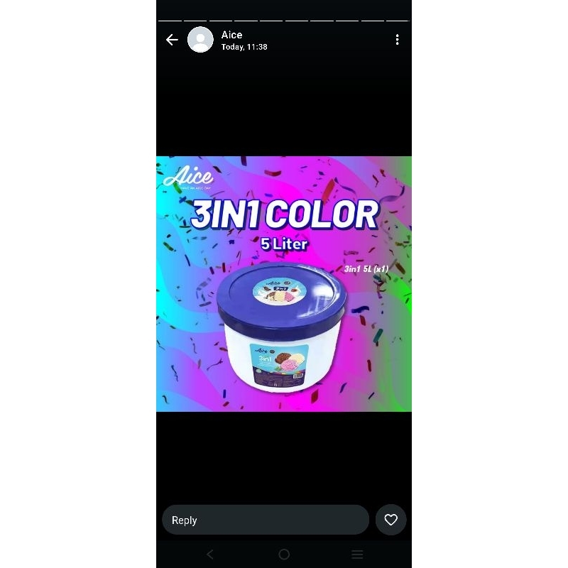 

AICE Es Krim 5L 8L Termurah – Siap Jualan & Acara – Dijamin Segar & Enak