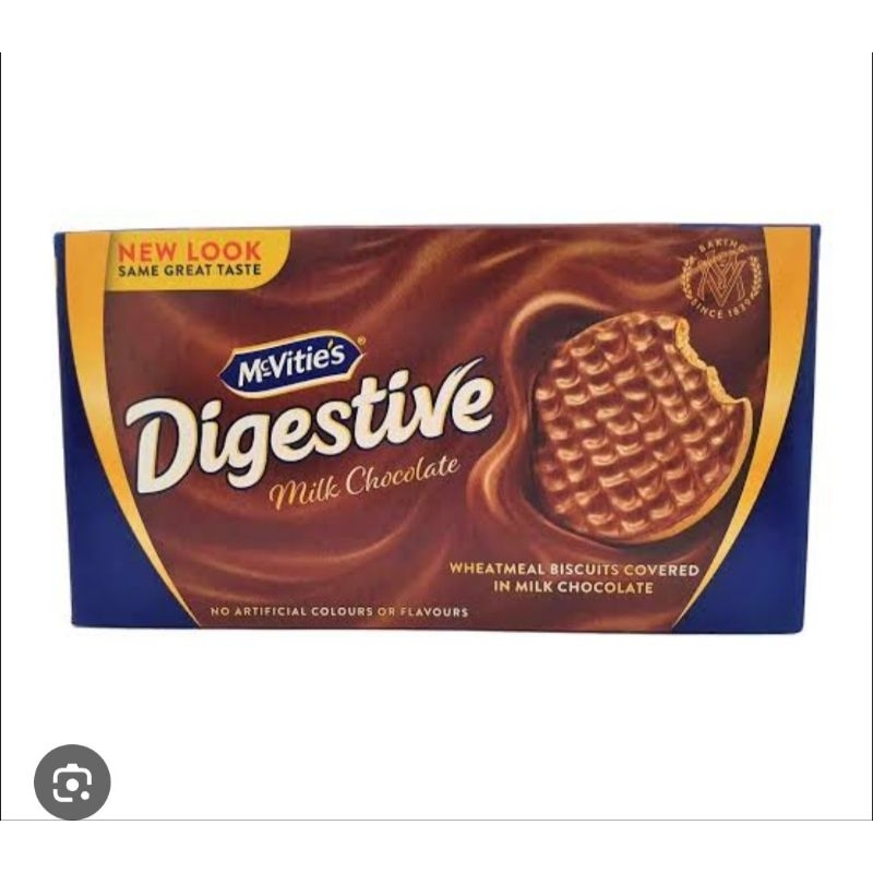 

MC VITIE'S DIGESTIVES MILK CHOCOLATE BISCUIT SINGAPORE ORIGINAL