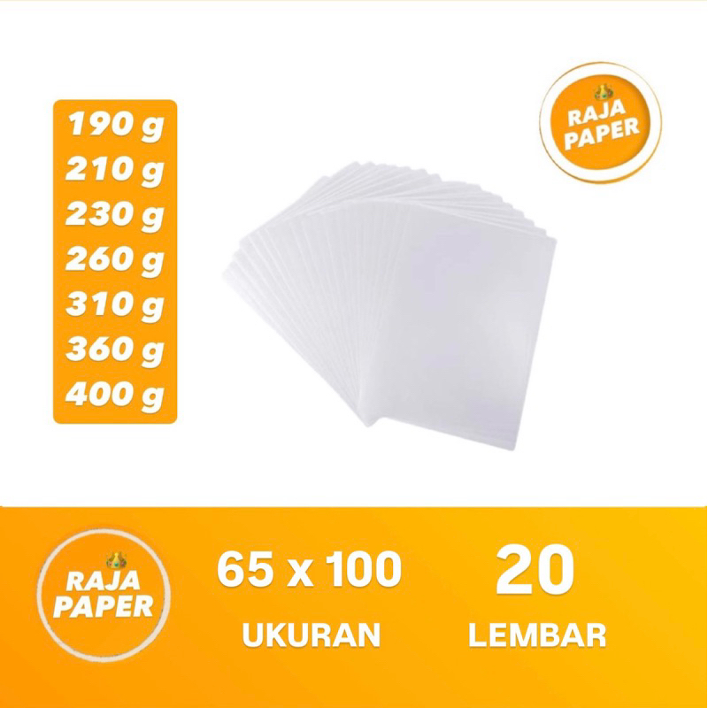 

Kertas Art Carton Ukuran PLANO 65 Cm x 100 Cm 20 Lembar 190 210 230 260 310 360 400 Gsm Gr Gram ( 650 Mm x 1000 Mm ) 20 Lbr 20 Pcs Kertas Art Paper Glossy Art Karton Art Carton Glossy Art Karton Glossy