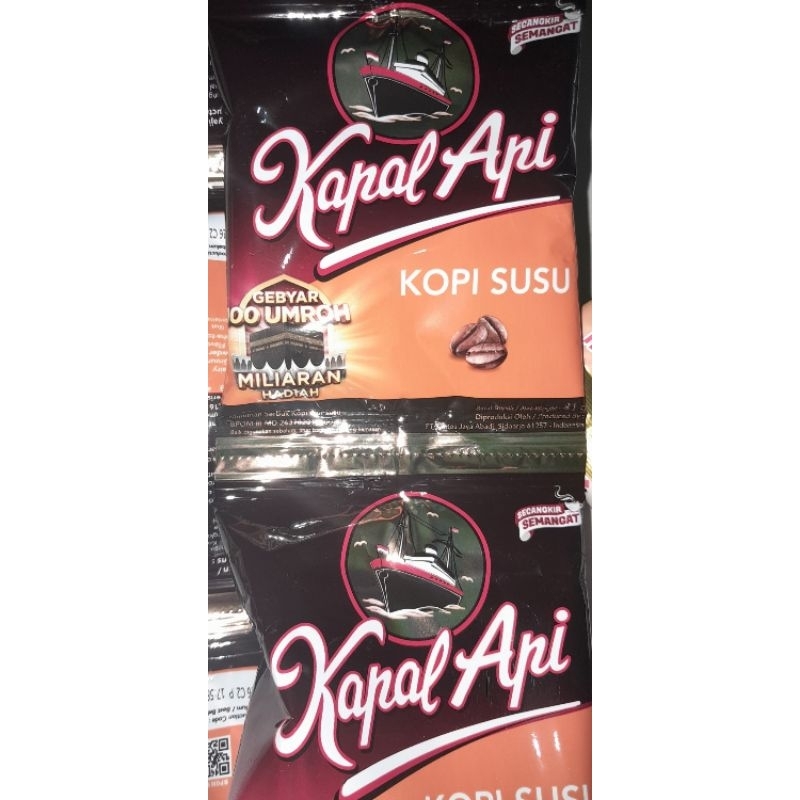

Kapal Api Kopi Susu Per 1 Renceng