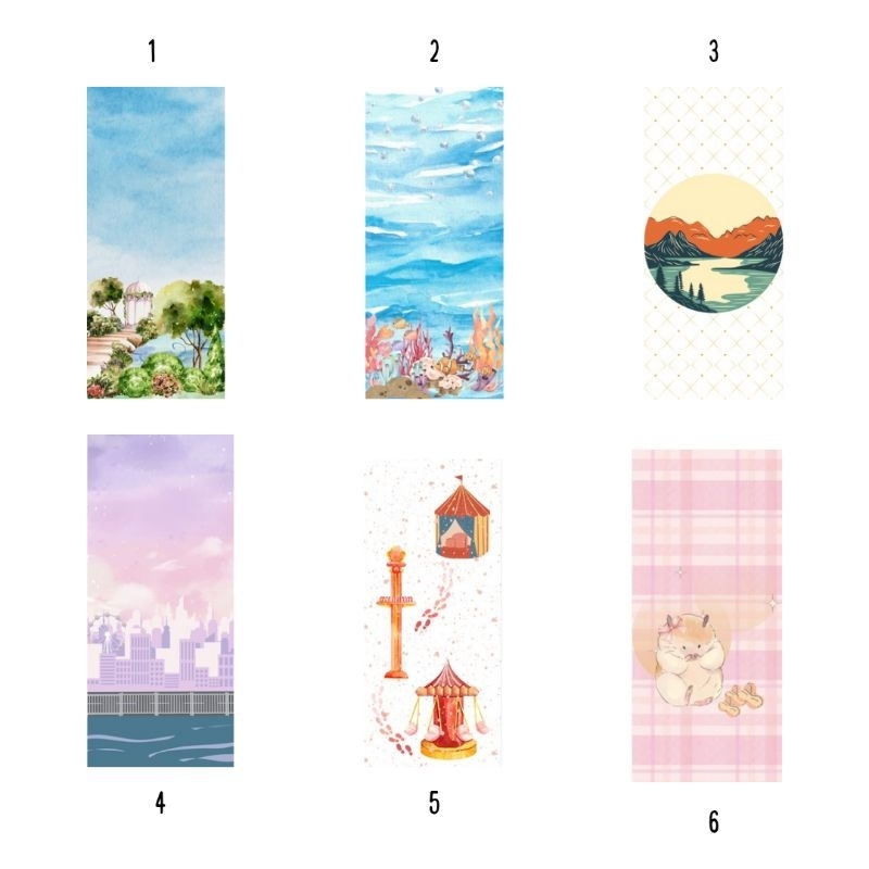 

Pembatas Buku/Bookmark dari Kertas Daur Ulang