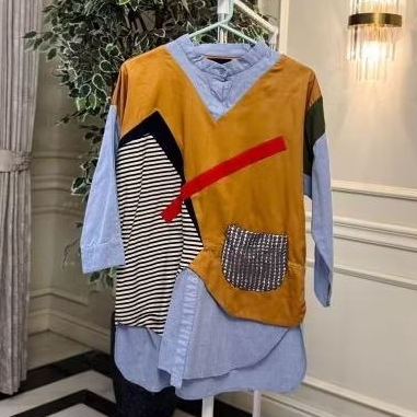 PRELOVED OLINE WORKROBE_BAJU UNIK_OUTFIT DAILY_ CARDIGAN_OUTERWEAR_ATASAN WANITA_PAKAIAN WANITA