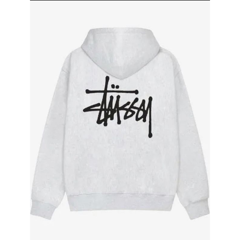 Stussy Basic Stussy Hoodie 2024 Grey