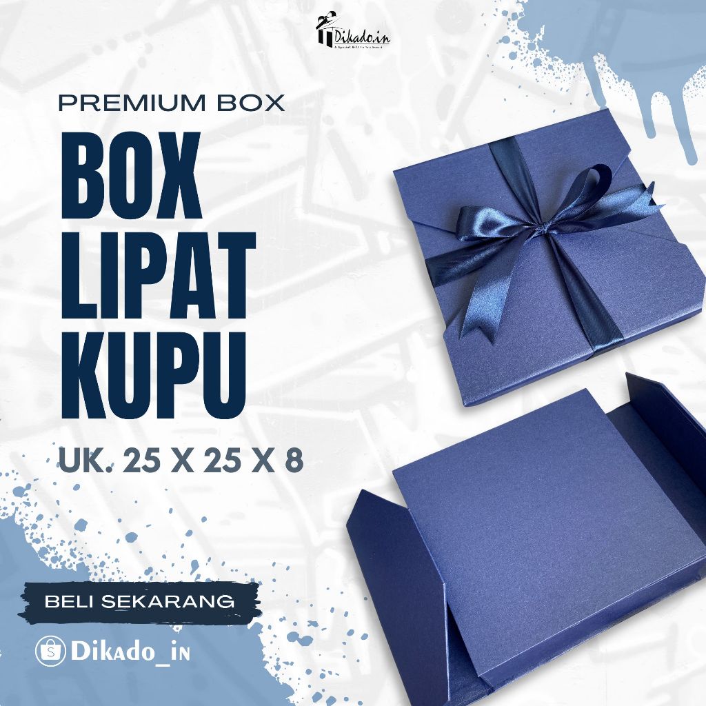 

Box kado Hard Box | 25 x 25 x 8 | BOX kado | box premium | box murah | box hampers | box kemasan | box bridesmaid