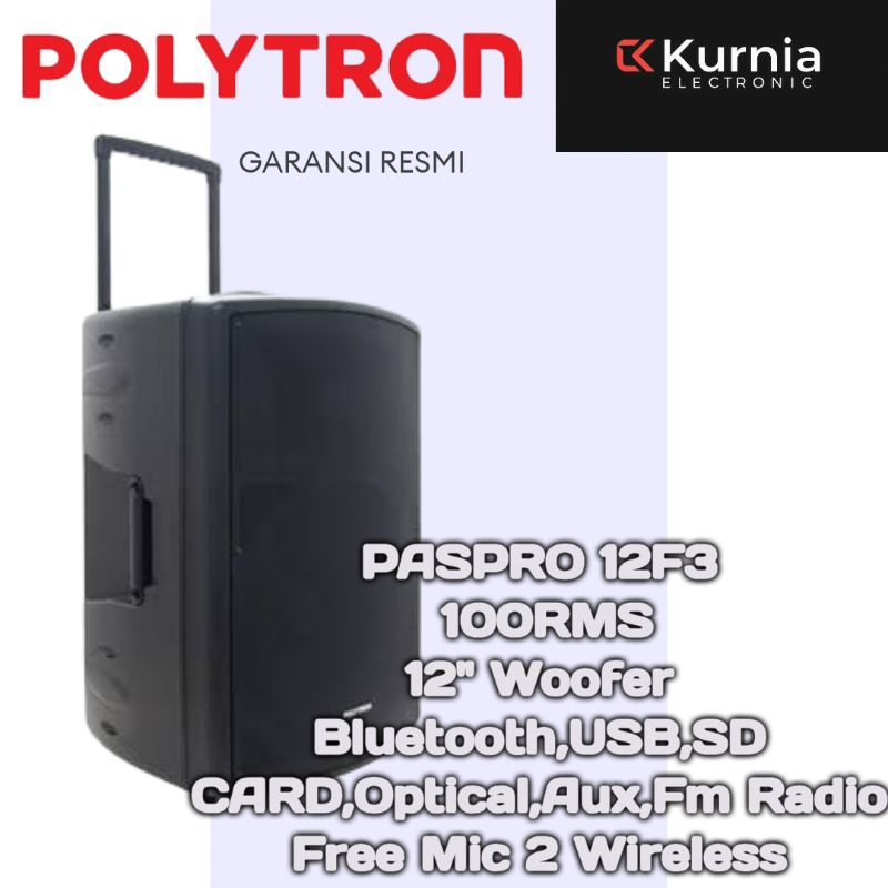 POLYTRON PASPRO 12F3/PASPRO12F3 / PASPRO-12F3 SPEAKER