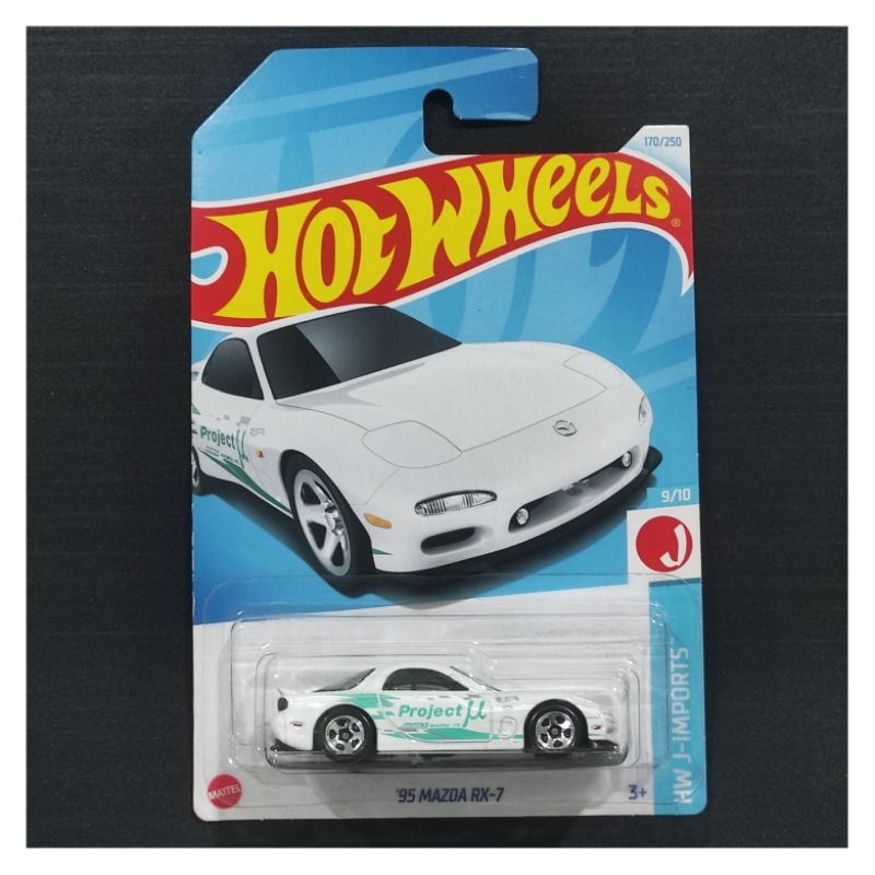 Hotwheels Original 95 MAZDA RX-7 warna putih