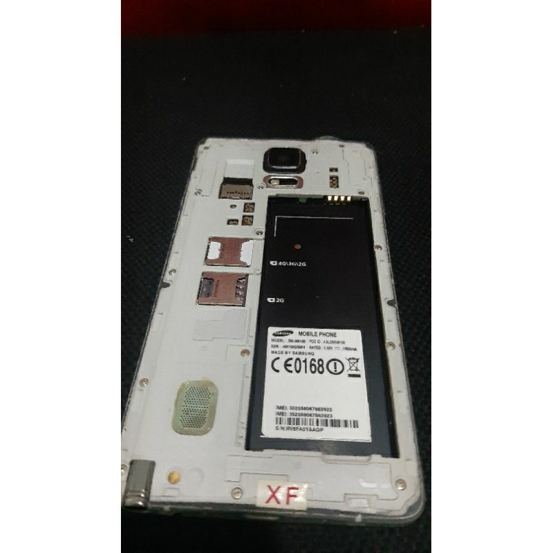 samsung note 4  ram 4/32 mulus minus matot