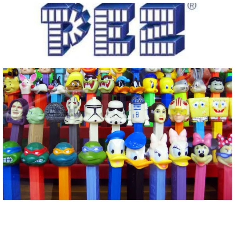 Mainan PEZ Karakter Koleksi Dispenser Candy[ TANPA PERMEN ]