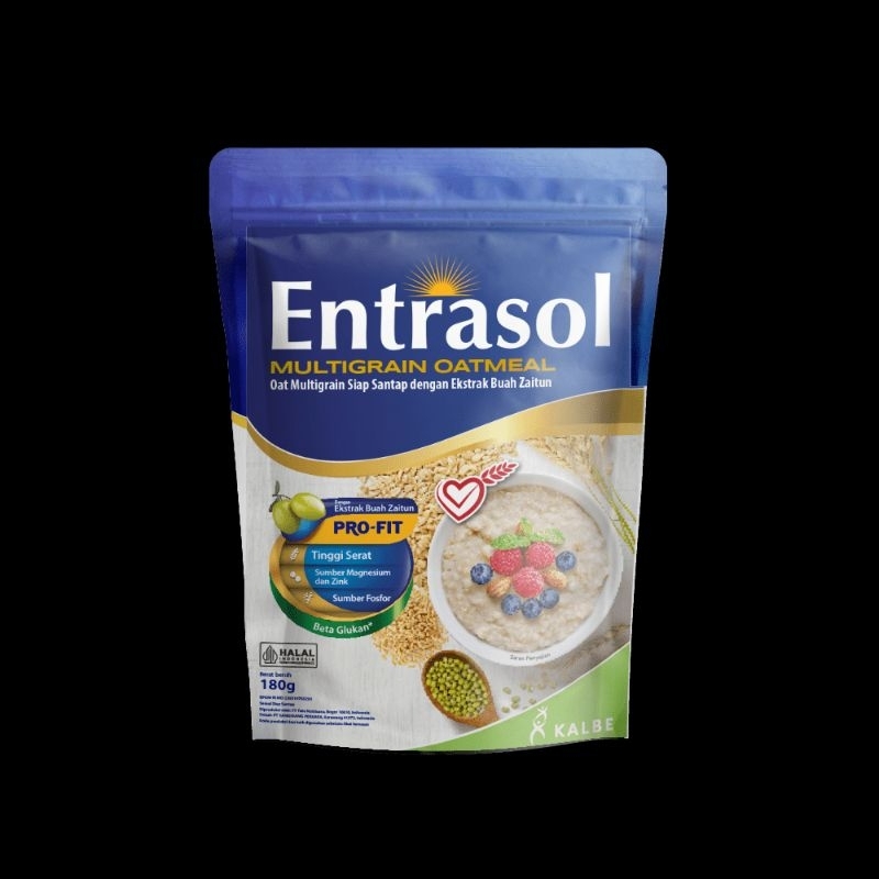 

Entrasol Multigrain Oatmeal Dengan Exstra Buah Zaitun