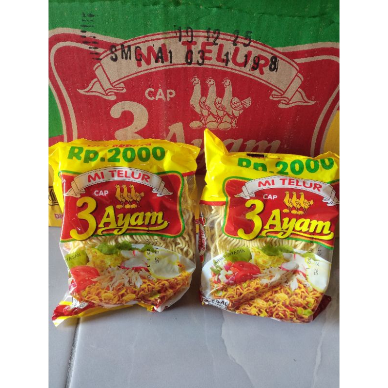 

mie 3 ayam isi 2 pcs