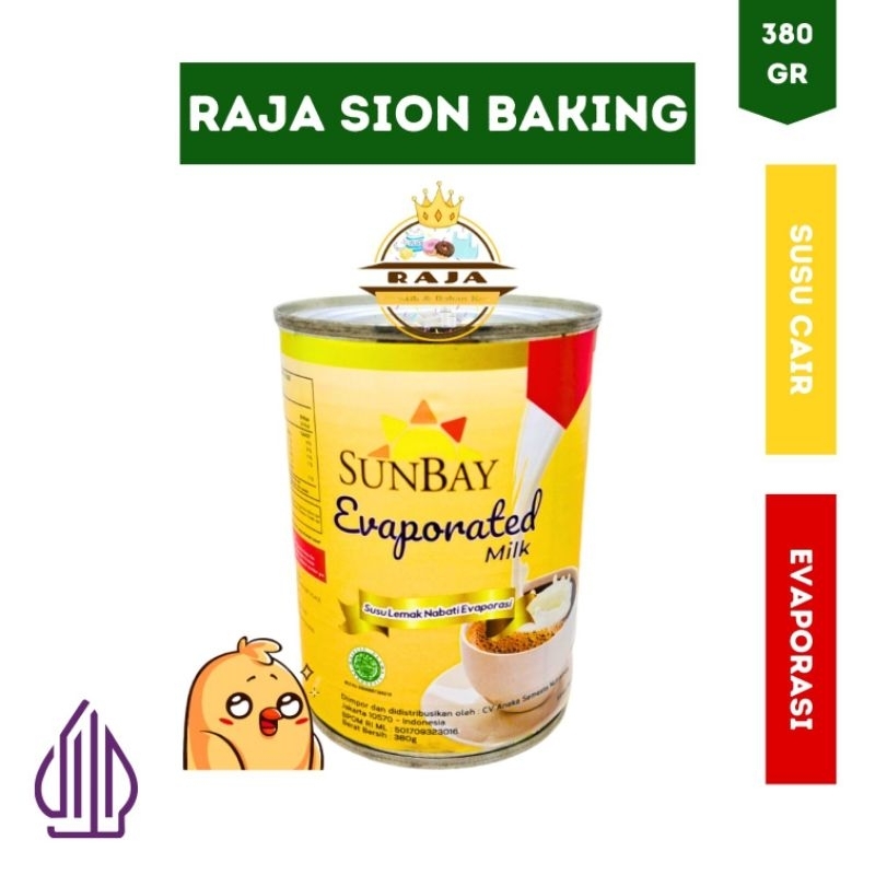 

Sunbay Susu Evaporasi 380gr / Sunbay Evaporated 380g