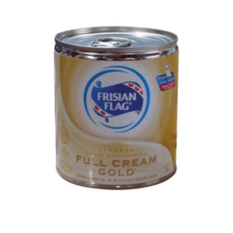 

FRISIAN FLAG GOLD Susu Kental Manis Putih Kaleng 370 g