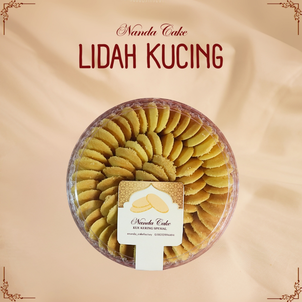 

Lidah Kucing Toples Reguler - Nanda Cake