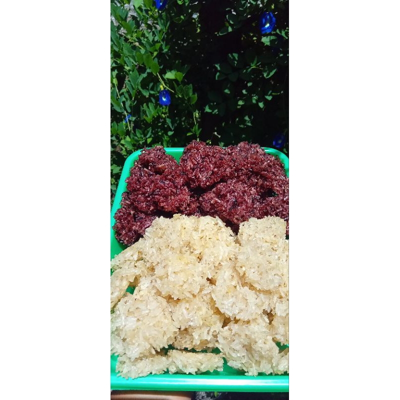 

RENGGINANG MENTAH KETAN PUTIH RASA BAWANG BULAT KECIL
