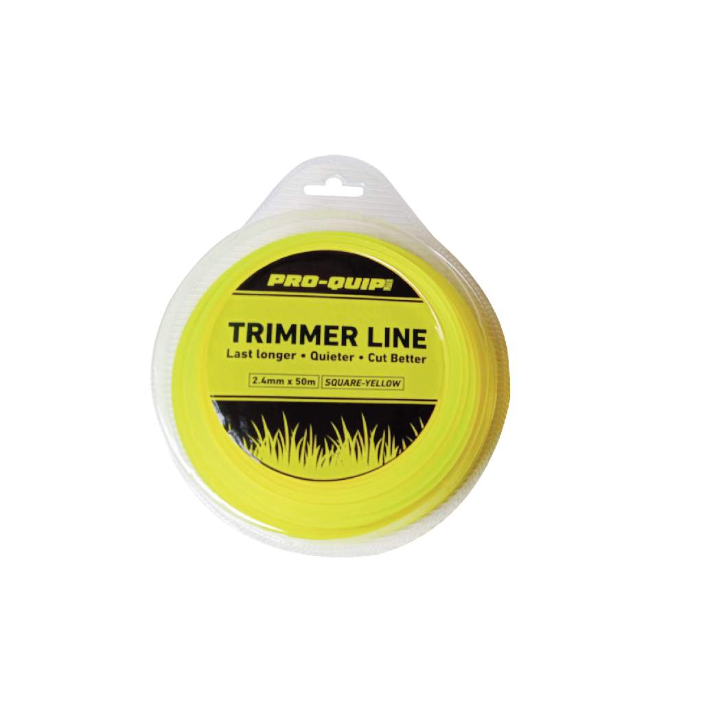 PRO-QUIP Senar Pemotong Rumput Roll Warna Kuning / Trimmer Line