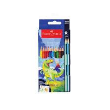 

COLOUR PENCIL / PENSIL WARNA FABER CASTELL 12 WARNA DINO 115125 MURAH